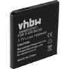 vhbw batteria compatibile con Sony-Ericsson Xperia Tipo Dual, Tipo smartphone cellulare (1550mAh, 3,7V, Li-Ion)