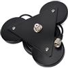 YNIBST Base di Montaggio Robusta per Antenne Magnetica CB/HF/VHF/UHF con Connettore SO239, Cavo Coassiale RG58 PL259 da 5 metri, Per Auto/Camion, Uso Esterno e Marittimo
