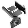 HJTEDHE Supporto Per Telefono Per Moto Supporto In Lega Di Alluminio Per TGB 425 Blade 550 600 1000 Blade525 Target 325 535 550 600 EPS Bellavita 2021(Black a)