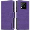 Shantime Custodia Portafoglio in Pelle Compatibile con Unihertz Titan 2 2025, Cover Colorata Flip con Portacarte, Chiusura Magnetica Protettiva(Viola)