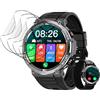 SRSRROP Pellicola salvaschermo 5pcs per Blackview W50 1.39 Smart Watch Trasparente TPU Pellicola Protettiva Schermo Touch Sensibile,qualità Premium HD Clear, Case-friendly, Auto Guarigione