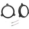 Superauto hi-fi Coppia Supporti Altoparlanti Adattatori Anteriori o Posteriore diametro 165 mm e adattatore cavi Compatibile con Renault Megane IV dal 2016