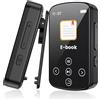 TKMARS Lettore musicale portatile HiFi - Lettore MP3 con clip, touch screen, funzione OTG, scheda di memoria 64G inclusa (estensione 128G) - Alta fedeltà per audiofili