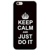 Mixroom - Cover Custodia Back case In TPU Silicone Morbido Per IPHONE 16E Fantasia Keep calm and just do it N1036