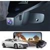 FITCAMX Dash Cam Front 2160P + Rear 1080P compatibile con Seat Tarraco 2019-2025, Volkswagen, WiFi-App in UHD-Videoqualität, Parkmodus, G-Sensor, Nachtsicht, Plug & Play im OEM-Look, 128GB Karte