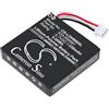 TCTK TECHTEK Batteria 230mAh compatibile con [Logitech] H800 sostituisce 533-000067, AHB472625PST, L/N: 1109, L/N: 1110