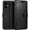 Shantime Custodia in Pelle Compatibile con SPC Zeus 2 Pro, Design Business Flip Magnetico, 3 Slot Carte, Porta Foto e Tasca Nascosta(Nero)