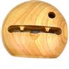 Warmhm Supporto da Tavolo e Amplificatore Acustico Integrato in Legno di Faggio per Cellulare Porta Penne Elegante e Funzionale per Telefono Cellulare