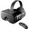 VBESTLIFE Cuffie VR, Occhiali VR 3D HD con Controller Bluetooth per Telefoni IOS Android 5-7 Pollici, FOV 120°, Anti Luce Blu, Distanza Pupilla Regolabile