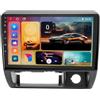 UHSFRA Autoradio per Suzuki Jimny 1998-2004,Android 15 Car Radio 9 pollici IPS Schermo tattile con wireless CarPlay Android Auto Bluetooth WIFI GPS FM RDS Comandi al Volante(G5 2G+32G)