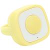 Sxhlseller TikTok Bluetooth Remote Control Page Turner a Scorrimento Wireless per IOSApp per Telefoni Cellulari Android, TikTok Scrolling Ring Fingertip Clicker, Pulsante Selfie per (Giallo)