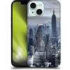 Head Case Designs Licenza Ufficiale Haroulita New York 3 Luoghi Custodia Cover Dura per Parte Posteriore Compatibile con Apple iPhone 13 Mini