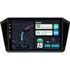 BXLIYER Android 15 IPS Autoradio Per VW Passat B8 Magotan (2016-2020) - 2G+64G - Senza fili CarPlay + Android Auto - GRATUITI Camera - DAB Volante WiFi Fast-Boot DSP Split-Screen - 10.1 Pollici 2 Din