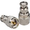 Futheda 2 pezzi BNC maschio a UHF PL259 maschio RF adattatore coassiale SO239 femmina a BNC maschio prolunga cavo coassiale spina compatibile con radio Low Loss Ham radio Wi-Fi antenne wireless LAN