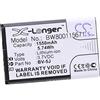 vhbw batteria sostituisce Microsoft/Nokia BV-5J per smartphone cellulare (1550mAh, 3,7V, Li-Ion)