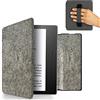 MyGadget Custodia in Feltro Amazon Kindle Oasis 10a Generazione (2019) & 9a Generazione (2017) - Cover Funzione Sonno | Sveglia automatica Grigio Chiaro