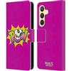 Head Case Designs Licenza Ufficiale Peanuts Superhero I Tanti Volti di Snoopy Custodia Portafoglio in Pelle Compatibile con Samsung Galaxy S24 5G