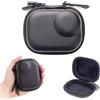 KUSINHOKA Mini Custodia per DJI OSMO Action 6, Custodia Rigida Protettiva in Pelle Portatile con Fibbia，Accessori per Action Camera，Custodia Protettiva Resistente ai Graffi，Nero