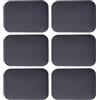 VALICLUD 20pezzi Placche Magnetiche in Acciaio Inossidabile Nero per Supporto Magnetico Cellulare Auto Facili da Usare Accessori per Porta Telefono