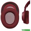 Geekria Cuscinetti auricolari di ricambio in tessuto a rete confortevole per cuffie SteelSeries Arctis Nova Pro Wired, Arctis Nova1, Nova3, Nova4, Nova5, Nova7 (rosso)