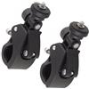 ThtRht 2 Pack Sport Camera Bike Mount Manubrio Morsetto Clip Base con 1/4 Vite Adattatore per Gopro Hero DJI Osmo Insta360 Moto Bicicletta Action Cam Dash GPS Luci Monitor di Campo