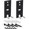 wiianoxd Montato a parete Staffa Supporto, Nero, Accessori Parti per OmniJewel 650 & Surround Speakers 700