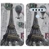 TienJueShi Torre Stand Portafoglio TPU Silicone in Pelle Cellulare Caso per TCL 10 5G T790Y T790H 6.53 inch Case Copertina Custodia Protettiva Cover