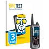 brotect Pellicola Protettiva Vetro per Icom IC-A25NE /IC-A25CE Protezione Schermo (3 Pezzi) [Durezza Estrema 9H, Chiaro]