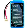 Generic Batteria compatibile con Sony SRS-X3 SRS-XB2 ST-01 ST-02, ai polimeri di litio, 0 cicli, con kit di attrezzi