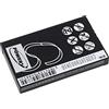 akku-net Batteria per Becker Traffic Assist Pro Ferrari 7929, 3,7V, Li-Ion