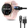 Blueshaweu Cavo di ricarica compatibile con smartwatch ENOMIR LW51, ricarica per smartwatch ENOMIR LW51 / Gydom LW51 / Parsonver LW51 (nero)
