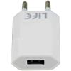 Life Electronics 41.5SU14 Caricabatterie per dispositivi mobili Interno Bianco - Caricabatterie per dispositivi mobili (Interno, AC,5 V, Bianco)
