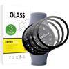 X-Dision [3 Pezzi] Pellicola Protettiva Compatibile con Google Watch 4 45mm,[Resistente ai Graffi, Alta Definizione][3D Curved Full Cover] Pellicola Protettiva per Google Watch 4 45mm