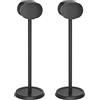 Chunxiao Supporto per altoparlanti per Sonos Era 300, resistente, con gestione dei cavi, supporto per altoparlante da pavimento per Sonos Era 300, per un montaggio facile e sicuro, confezione da 2, nero