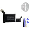 HIGHAKKU Batteria di ricambio per smartwatch A1761, compatibile con Watch iWatch Series 2 di seconda generazione, 42 mm, modello: A1758 A1817 con strumenti