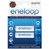 SANYO eneloop HR-3UTGB-2BP - Confezione da 2 batterie AA Ni-Mh pronte all'uso, 1900 mAh