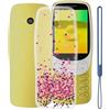 KJYFOANI Custodia Cover per Nokia 3210 2024, Trasparente Morbido Shell Protettivo Custodie, Ultra Sottile Silicone Case Anti-Graffio Guscio per Nokia 3210 2024 (2.40) - Amore rosa