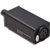 HERCHR Amplificatore portatile per monitor in-ear, amplificatore per cuffie con ingresso XLR, uscita jack 3,5 mm, regolazione Plug and Play per musicisti, tastieristi, batteristi