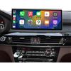 Ninetom Autoradio touchscreen da 12,3 pollici per BMW X5 F15 F85 X6 F16 F86 2014-2016 con sistema NBT, supporta Carplay/Android Auto/Mirrorlink/Navigazione, aggiornamento del display dell'autoradio