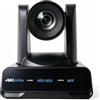 Meeasier Telecamera NDI PTZ 4K Zoom ottico 30X, videocamera con tracciamento automatico AI con licenza NDI|HX integrata, uscita simultanea IP USB 3.0 HDMI 3G-SDI, PoE+ per servizi religiosi, culto, streaming