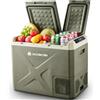 AAOBOSI Frigo Portatile 40L,Frigorifero Portatile 12v 220v Di Controllo,Frigo Da Campeggio 12/24V DC E 100-240V AC,Per L'Auto e La,RV,Viaggi
