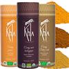 KHLA - Trio di Curry - Curry Verde Detox - Curry Giallo - Curry Nero - Da Agricoltura Biologica - Scatole 3 x 100g…