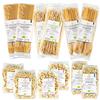 Poggio Reale Pasta Artigianale Bio Semola Grano Duro Senatore Cappelli Confezione Risparmio Box da 14 Pacchi Grammi 500