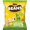 Mr. Beans, Snack Salati a Base di Legumi, Ricchi di Fibre e Proteine, Non Fritti, Senza Glutine, da Filiera Italiana, Gusto Wasabi, 40 g