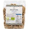RACILIA Rigatoni di Timilia Bio - Pasta di Grano Antico Siciliano Integrale, Tumminia, Trafilata al Bronzo, Essiccazione Lenta, Basso Indice di Glutine - 100% Sicilia - 500g