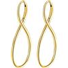 Brosway Orecchini Donna, Orecchini Pendenti in Acciaio | Collezione RIBBON - BBN28