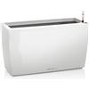 LECHUZA CARARO Premium bianco lucido, art. 18800, per interno/esterno, 42.5x70x30cm