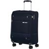 Samsonite Base Boost Facelift - Bagaglio a Mano 55 x 40 x 20 cm, Trolley Cabina Morbido per la Maggior Parte delle Compagnie Aeree, incl. Ryanair & EasyJet, Lucchetto TSA, Leggero, 39 L, Blu Scuro