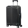 Samsonite Lite-Box - Valigia da cabina premium 55x40x20 cm, trolley da cabina con scocca rigida, compatibile con Ryanair/EasyJet, leggera, 2,20 kg - 38 L - Nero