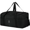Samsonite TA Revolution - Borsa da viaggio pieghevole 53 cm, media, leggera e compatta, con dettagli riflettenti, borsone per vacanze e sport, Nero